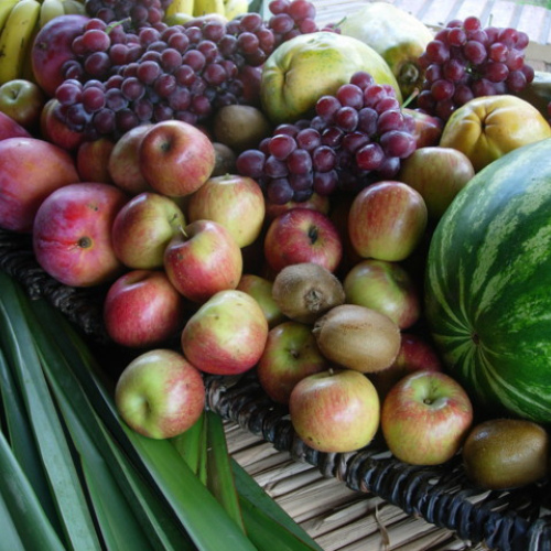 Mesa de Frutas